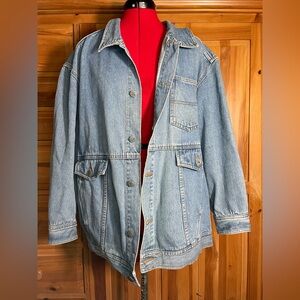 Vintage Sigrid Olsen Light Blue Denim Jacket